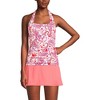 Lands' End Women's Chlorine Resistant Square Neck Halter Tankini Swimsuit Top - 4 of 4