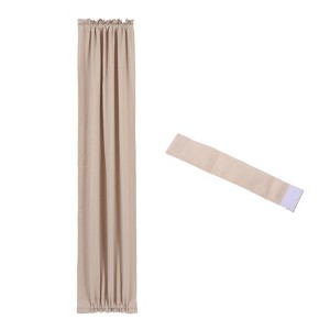 Unique Bargains Blackout Half Curtain with Adjustable Tie Back - 1 of 4