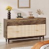 Tribesigns 6-Drawer Dresser for Bedroom, 55 Inches Farmhouse Chest of Drawers, Wood Double Dresser Organizer Cabinet for Bedroom, Closet - 4 of 4