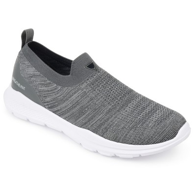 Vance Co. Pierce Casual Slip-on Knit Walking Sneaker Grey 10.5 : Target