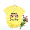 Simply Sage Market Aloha Beaches Sunglasses Short Sleeve Tee - 3 of 4