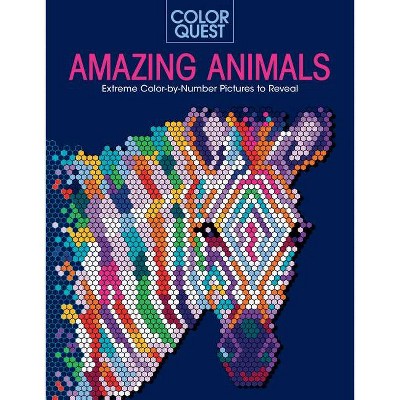 Color Quest: Amazing Animals - by  Lauren Farnsworth (Paperback)