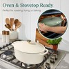 Best Choice Products Oval 7.5 Quart Cast-Iron Dutch Oven, Heavy-Duty w/ Enamel, Side Handles - 4 of 4