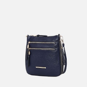 MKF Collection Angelina Crossbody Shoulder Women's Handbag Vegan Leather Purse by Mia K - 1 of 4