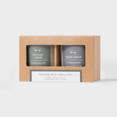 Threshold Set of 2 Woodwick Candle Gift Set: $10, Long-Lasting Smell –  SheKnows