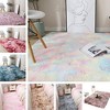 Area Rugs for Living Room - Soft Plush Non-Slip 40x60cm Red Carpet for Bedroom, Home Decor, Kids Room - 2 of 2