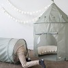 3 Sprouts Kids Recycled Fabric Play Tunnel - Green - 4 of 4