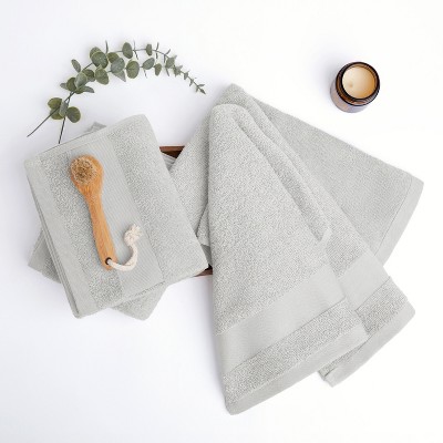 Set Of 4 Bath Towels, 100% Super Plush Premium Cotton, Washcloths and Hand Towels - Becky Cameron