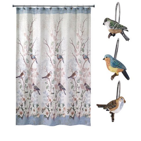 Avanti Linens Love Nest Shower Curtain 