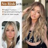 Jessie's Wig 26 Inch Long Wavy Wig Synthetic Hair Blonde 1 Pc/Pack - 3 of 4
