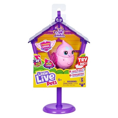 Photo 1 of **NEW** Little Live Pets Lil Bird + Birdhouse Fashion Wings Collection - Princess Polly