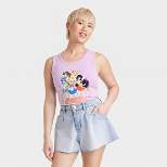 Women's Sailor Moon and Friends Graphic Tank Top - Purple