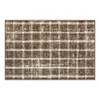 Modern Checkered Area Rug Farmhouse Geometric Print Rugs for Living Room Bedroom Low Pile Non-Slip Rug - 3 of 4