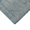 Liora Manne Carmel  Indoor/Outdoor Rug  Aqua.. - image 2 of 4