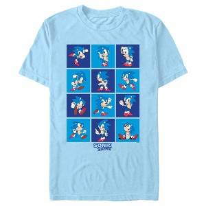 Men's Sonic the Hedgehog Classic Poses T-Shirt - 1 of 4