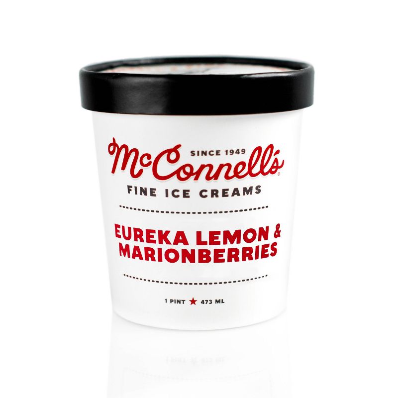 McConnell&#39;s Eureka Lemon &#38; Marionberries Ice Cream - 16oz, 1 of 10