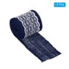 Unique Bargains DIY Wrapping Decoration Soft Burlap Fabric Lace Ribbon 2 Pcs - 3 of 4