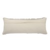 HomeRoots 14" X 36" Natural and Gray Geometric Cotton Lumbar Throw Pillow - 4 of 4