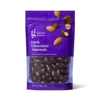 Dark Chocolate Almonds - 13oz - Good & Gather™