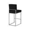 Meridian Furniture,Giselle Black Velvet Stool - 2 of 4