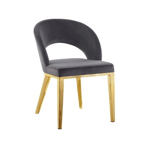 Meridian Furniture,Roberto Velvet Dining Chair - 1 of 4