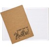 Paper Junkie 8-Pack Soft Cover Lined Kraft Motivational Journal Notebooks, 80 Pages, 8 Designs, 8 x 5.5 inches - 4 of 4
