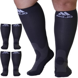 Mojo Compression Socks – Unisex Knee High Medical Compression Socks – 20-30mmHg Firm Support – A601-3 - 1 of 4