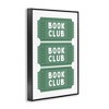 Stupell Industries Green Book Club Tickets Framed Giclee Art - 2 of 4