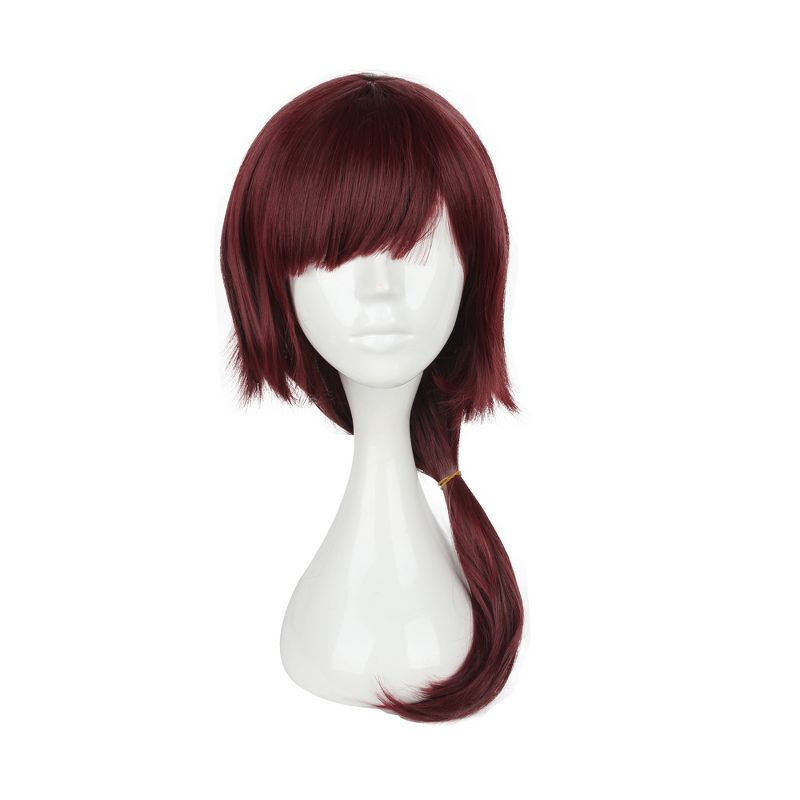 Unique Bargains Women's Wigs 24" Red Brown with Wig Cap, 1 of 7