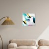 Art Remedy Still Violas Blue Abstract Wall Art Framed - 2 of 4