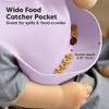 KeaBabies 2-Pack Silicone Bibs For Babies, Food Grade Silicone Baby Bibs for Eating, Feeding, Toddler Bibs, Boys, Girls - 4 of 4