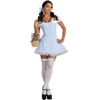 Dreamgirl Blue Gingham Dress Adult Costume