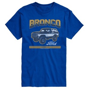 Men's - Ford - Bronco SUV Stripes Short Sleeve Graphic T-Shirt - 1 of 4