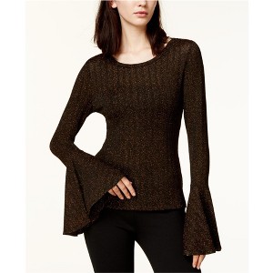 bar III Womens Textured Knit Blouse - 1 of 4