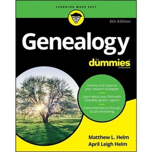 Genealogy for Dummies - (For Dummies (Computers)) 8th Edition by  Matthew L Helm & April Leigh Helm (Paperback) - 1 of 1
