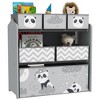 Vynxaria Toy Organizer with 6 Storage Bins, Kids Storage Unit - 4 of 4
