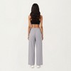 Anna-Kaci Active Women's High Waist Wide Leg Sweatpants with Adjustable Drawstring Waistband and Relaxed Fit - 3 of 4