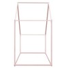 Sapphtopaz Floor House Bed Frame for Kid with Roof Design Platform Bed with Metal Frame for Kids Bedroom, Playroom, Nursery - 3 of 4