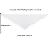 INSPIRE CHIC Lace Rose Floral Tassel Mesh Triangle Head Covering Mantilla Scarves 1Pc - 3 of 4