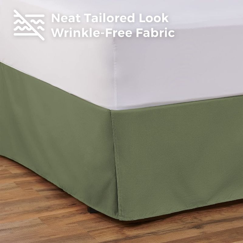 Shopbedding Tailored Bed Skirt with Split Corners,  Available in 14 Colors and Lots of Sizes, 5 of 8