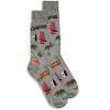 Memoi Men's California Cool Bamboo Blend Novelty Crew Sock - 3 of 4