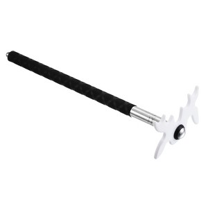 Unique Bargains Stainless Steel Silicone Handle Retractable Billiards Cue Stick Bridge - 1 of 4