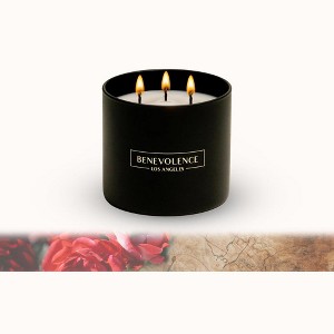 Benevolence LA Premium All Natural Soy Candles In Matte Black Glass Jar - 1 of 4