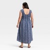 Women's Smocked Midi A-Line Dress - Universal Thread™ - 2 of 3