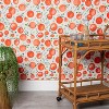 Peaches Peel & Stick Wallpaper Peach - Opalhouse™: Removable Vinyl, Botanical Fruit Pattern, 27.5 Sq Ft Coverage - 2 of 4