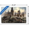 Trends International The Wizarding World: Harry Potter - Hogwarts at Sunrise Framed Wall Poster Prints - 3 of 4