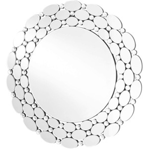 Elegant Lighting Sparkle 35 in. Contemporary Round Mirror in Clear - 1 of 4