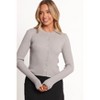 Petal and Pup Womens Searie Ribbed Cardigan Top - 4 of 4