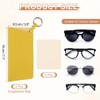 Unique Bargains Soft Portable Scratch-Resistant Slip-in Eyeglass Cases 2 Pcs - 2 of 4