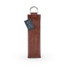 Viski Leather Wine Bag, Wine Gift Bag Faux Leather, Magnetic Closure, Stainless Steel Handle, Holds 1 Standard Wine Bottle, Brown, Set of 1 - 4 of 4